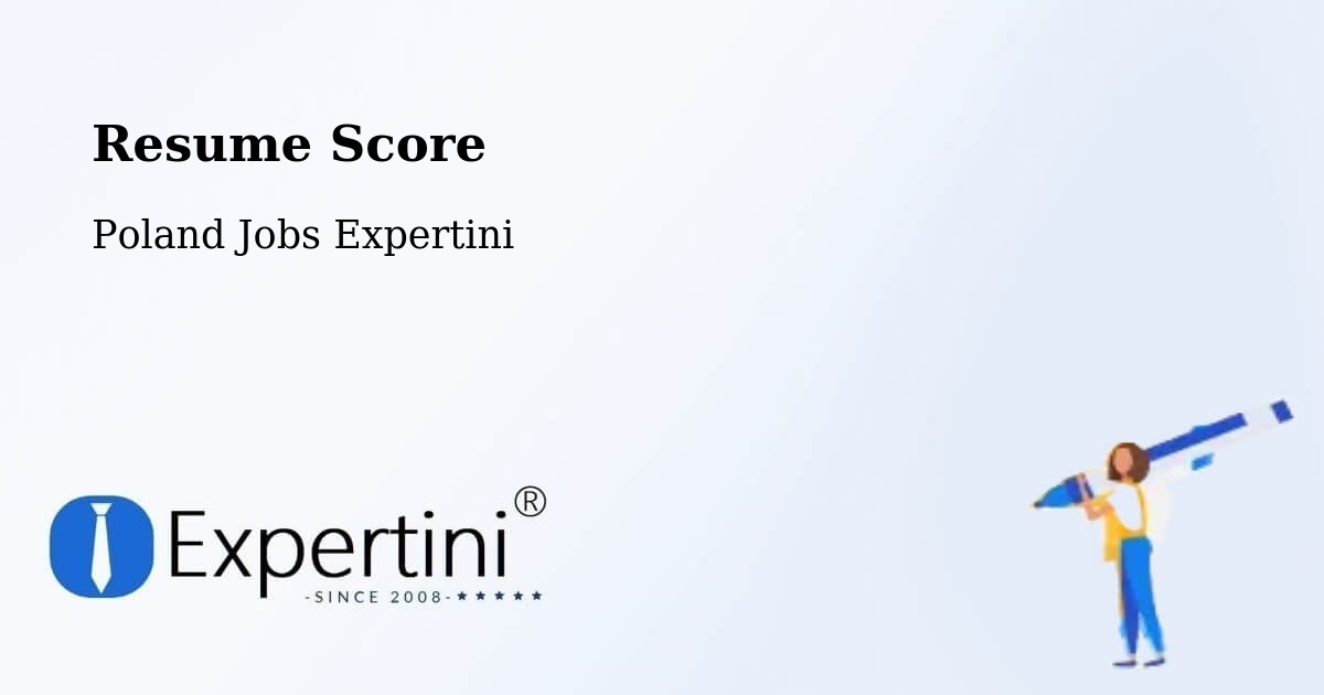 Resume Score & Job Description Match Tool – Malbork - Poland Jobs Expertini
